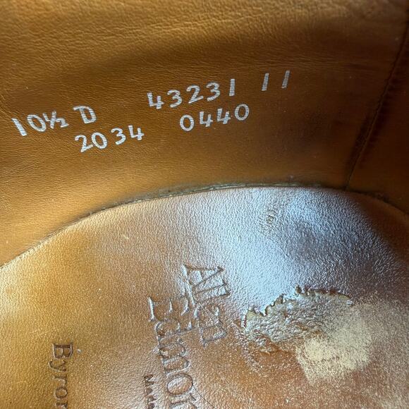 Allen Edmonds Byron Cap Toe Oxford Size 10.5D main image 8